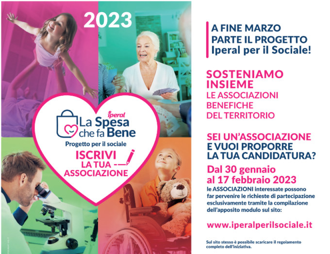 Con Iperal riparte “La spesa che fa bene”: iscrivi la tua associazione