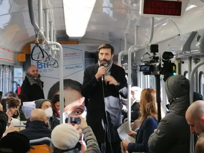 BIT 2023 comincia in un tram itinerante