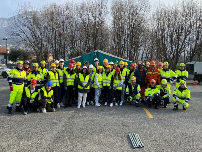 Protezione civile e giovani: si conclude il corso al Rota