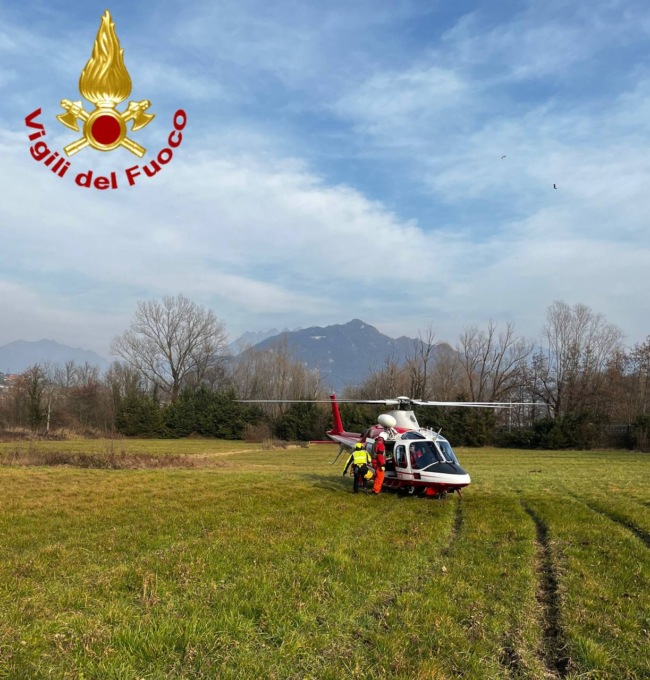 Si perde su un sentiero, recuperato dai soccorritori