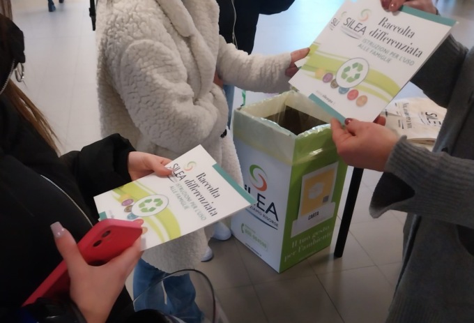 750 studenti dell’Istituto L. Rota a lezione di economia circolare con Silea