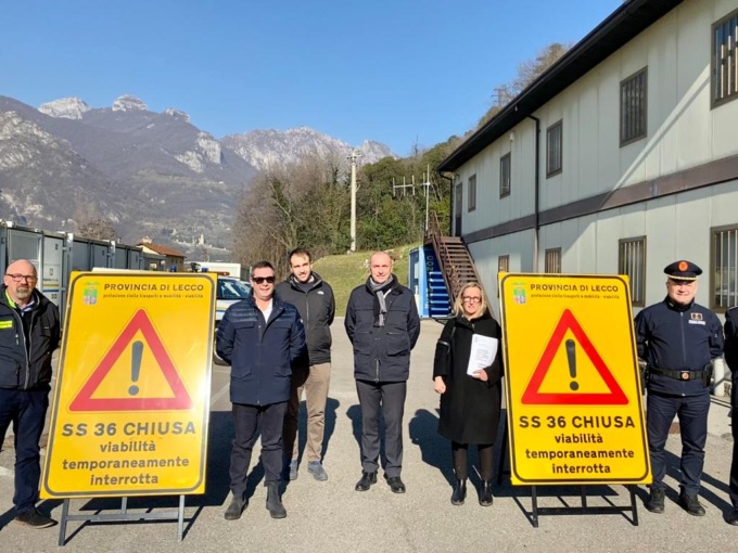 Chiude la Statale 36? Ecco i pannelli di preavviso