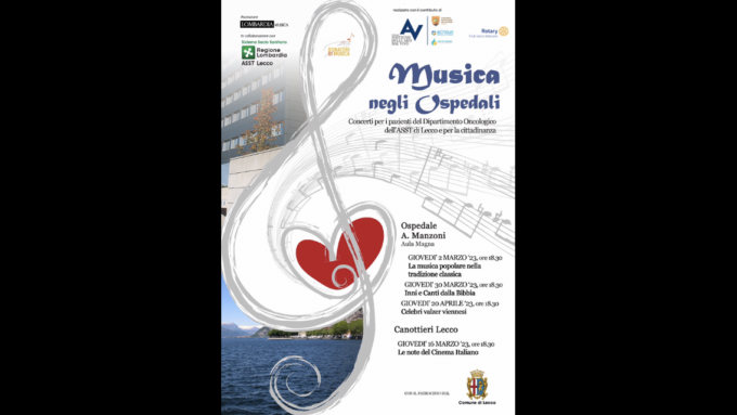 Musica e cura: concerti rivolti ai pazienti oncologici dell’Ospedale Manzoni
