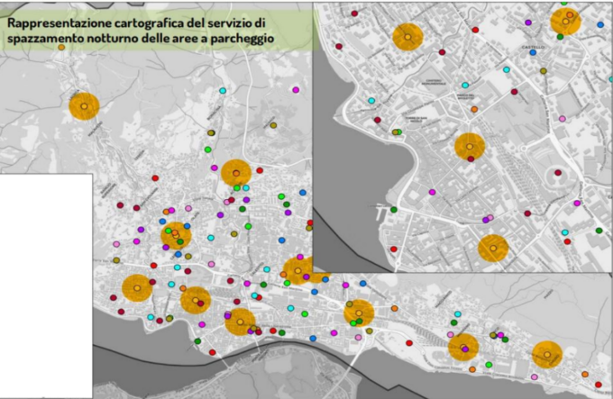 Nuovo servizio di spazzamento dei parcheggi. Attenzione ai divieti di sosta