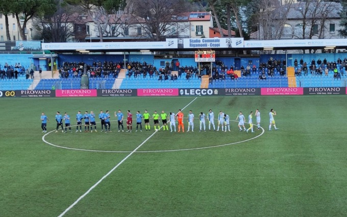 Altro giro, altra corsa: pari a reti bianche per la Calcio Lecco anche contro la capolista