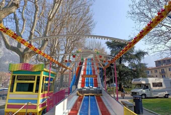 Luna Park al Bione e sul Lungolago: monta la polemica