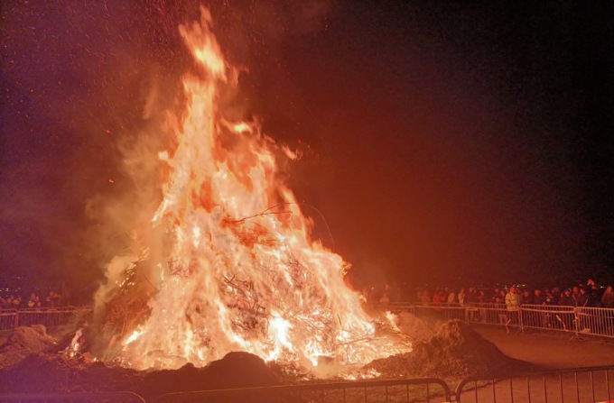 Pescate: torna ad accendersi il falò di San Giuseppe