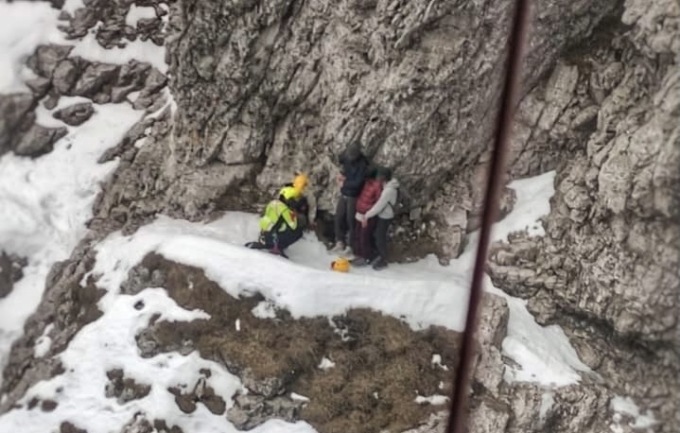 Un altro intervento di soccorso in Grigna