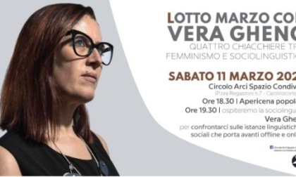 "Lotto marzo" con Vera Gheno a Calolziocorte