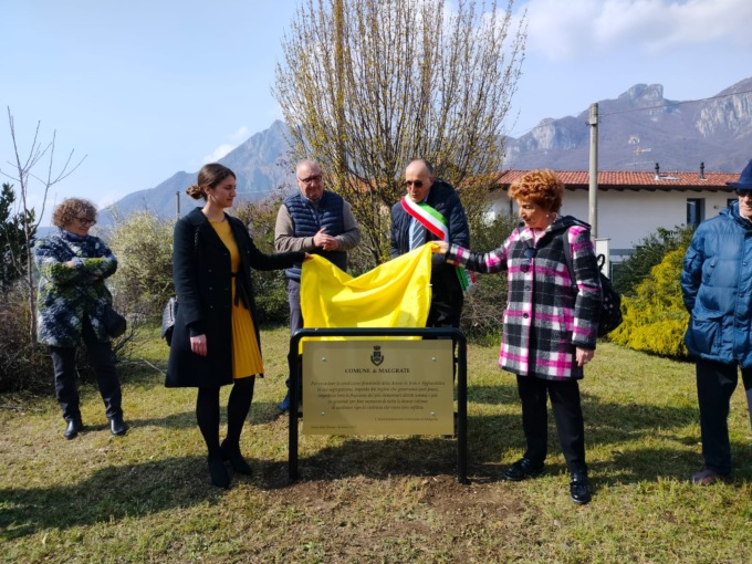 Malgrate: una targa “per le donne costrette a essere invisibili e per le vittime di violenze”