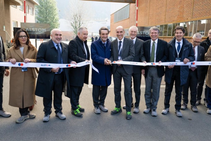 Alstom: inaugurato il nuovo stabilimento, centro di eccellenza