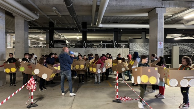 Bimbi al Politecnico a lezione di mobilità sostenibile e consapevole