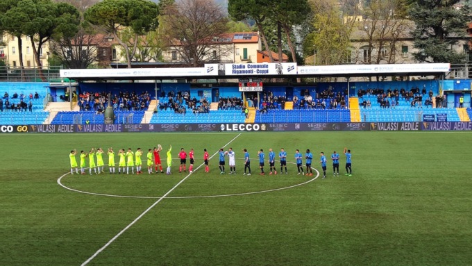 Si scrive «Pinzauti», si legge «Secondo posto»: Calcio Lecco vittoriosa di misura