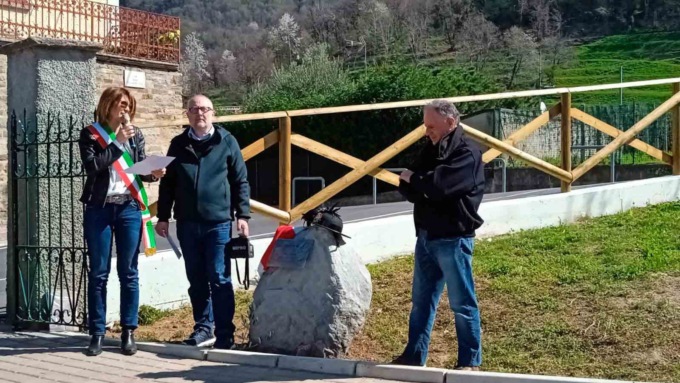 Casa Corazza: inaugurata la nuova area esterna intitolata a  Riccardo Visconti