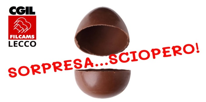 Sciopero di H&M Lecco per Pasqua
