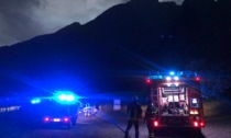 Fulmine cade a Valmadrera: principio di incendio domato dai pompieri