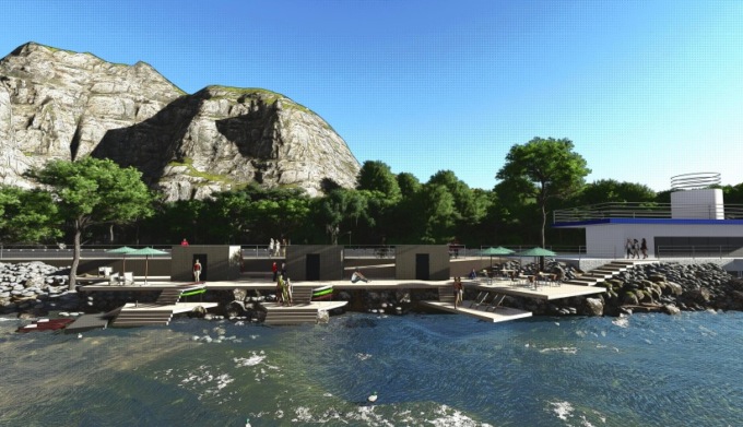Nuovo lungolago di Lecco: 12 proposte per le Caviate