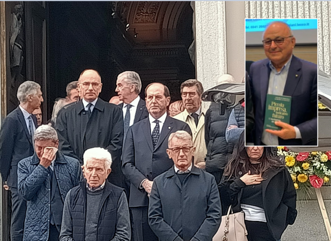 Commosso addio a Cesare Fumagalli, alle esequie anche l’ex presidente del Consiglio Letta