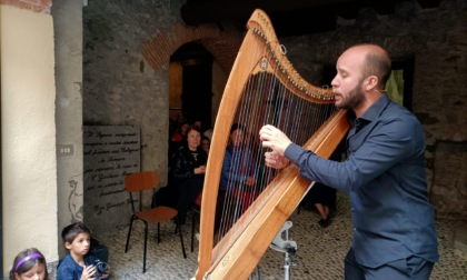 Chiosco di Somasca: concerto di arpa celtica del maestro Sangineto