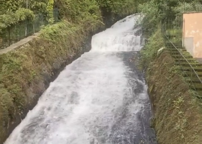 Varenna: dopo mesi di siccità rinasce Fiumelatte