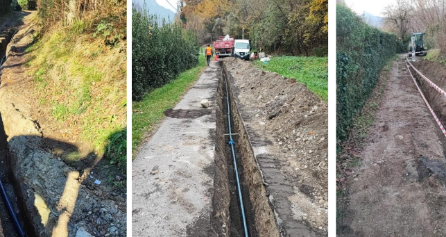 Conclusi i lavori per la sostituzione della rete idrica in via delle Gagliarde