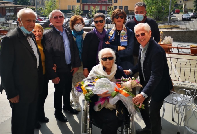 101 candeline per Iolanda Biffi