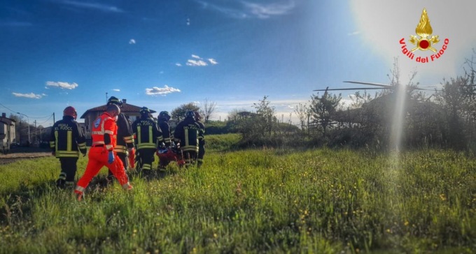 Si incendia una stufa: donna gravemente ustionata soccorsa in codice rosso