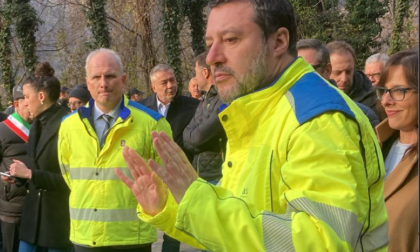 Il Ministro Matteo Salvini a Calolzio