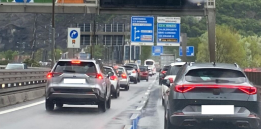 Incidente sul Terzo ponte: traffico in tilt