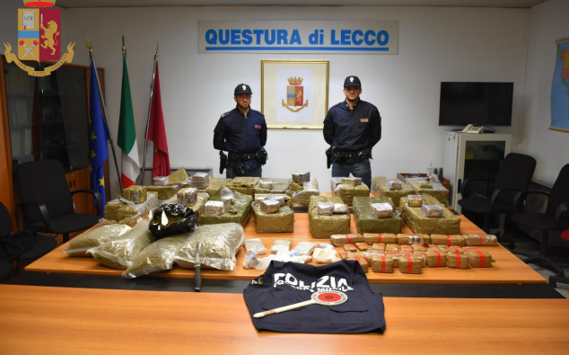 200 chili di droga nel box: lecchese in manette