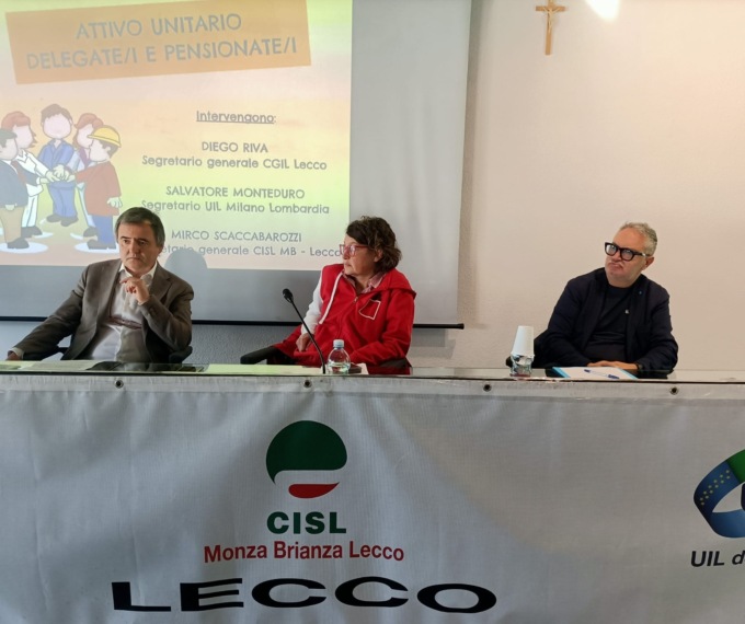 Lecco: Cgil, Cisl e Uil chiedono una nuova stagione del lavoro e dei diritti