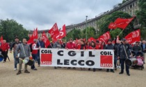 Manifestazione dei sindacati per tutelare i diritti di lavoratori e pensionati