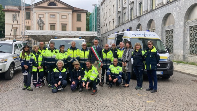 Nuovo van per gli angeli in tuta Gialla. “Protezione Civile oggi ancora più importante di fronte alla crisi climatica”