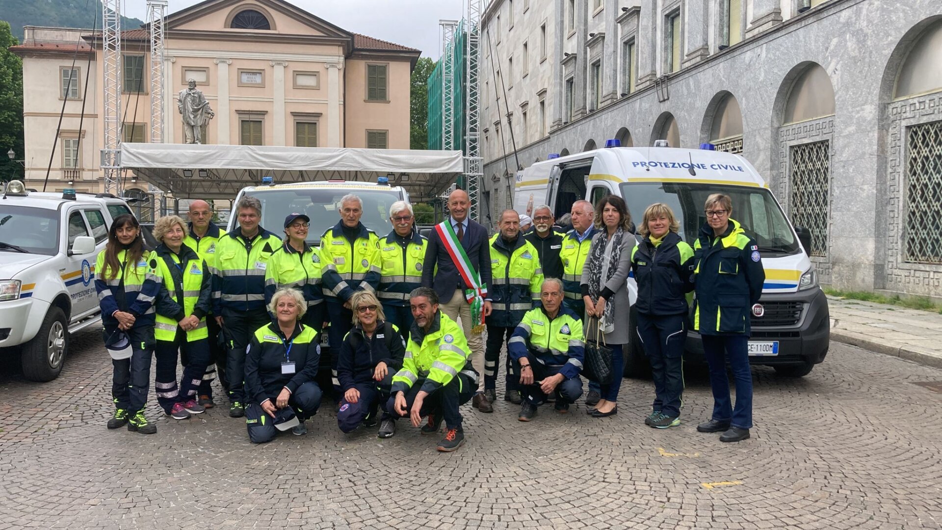 La Protezione Civile di Lecco ha un nuovo furgone