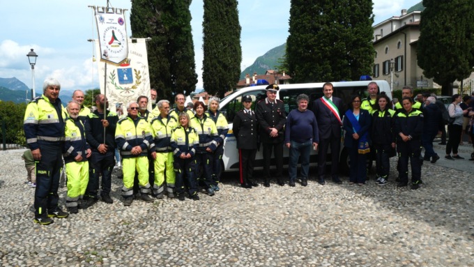 Abbadia: inaugurato il nuovo mezzo di Protezione civile
