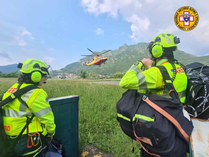 Incidente in montagna: infortunio al Corno Regismondo