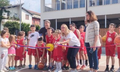 Oggiono: inaugurato il nuovo campo da Basket