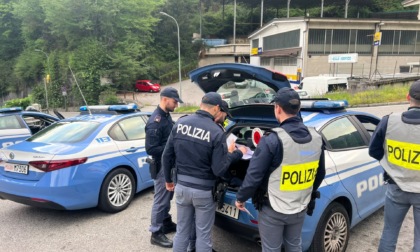 Controlli straordinari della Polizia sulle strade di Lecco