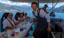 "Dinner in the sky" torna sul Lago: dal 24 al 28 maggio si banchetta a 50 metri di altezza