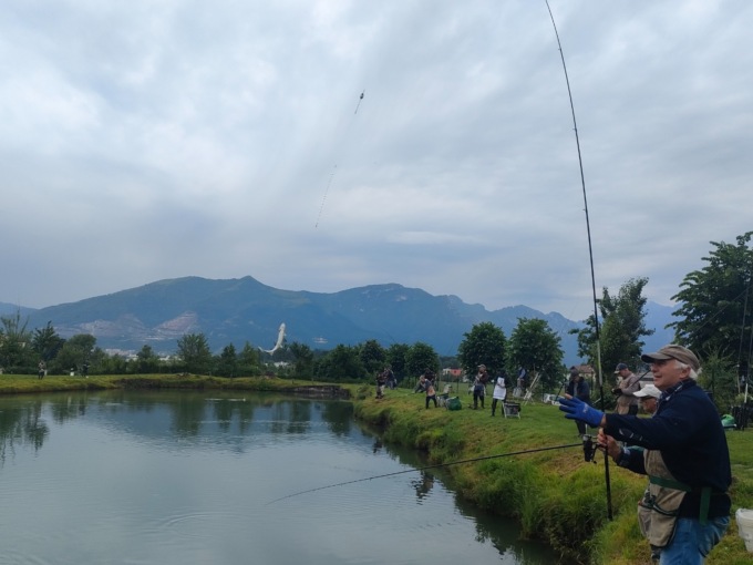 “Giochi Liberetà”: la pioggia non ha frenato i pescatori