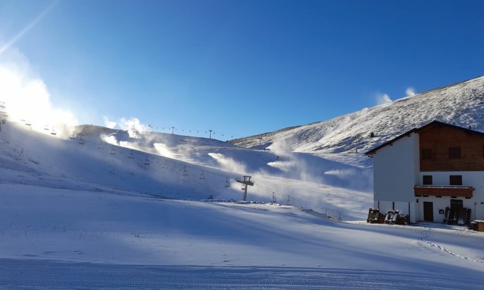 Comprensori sciistici in Valsassina: impianto di innevamento “Piani di Artavaggio” seggiovia quadriposto a Bobbio