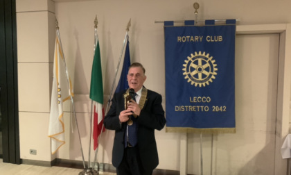 Rotary Club Lecco, Francesco Locatelli nuovo presidente del Rotary Club