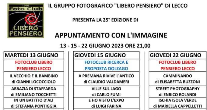 Torna Appuntamento con l’Immagine