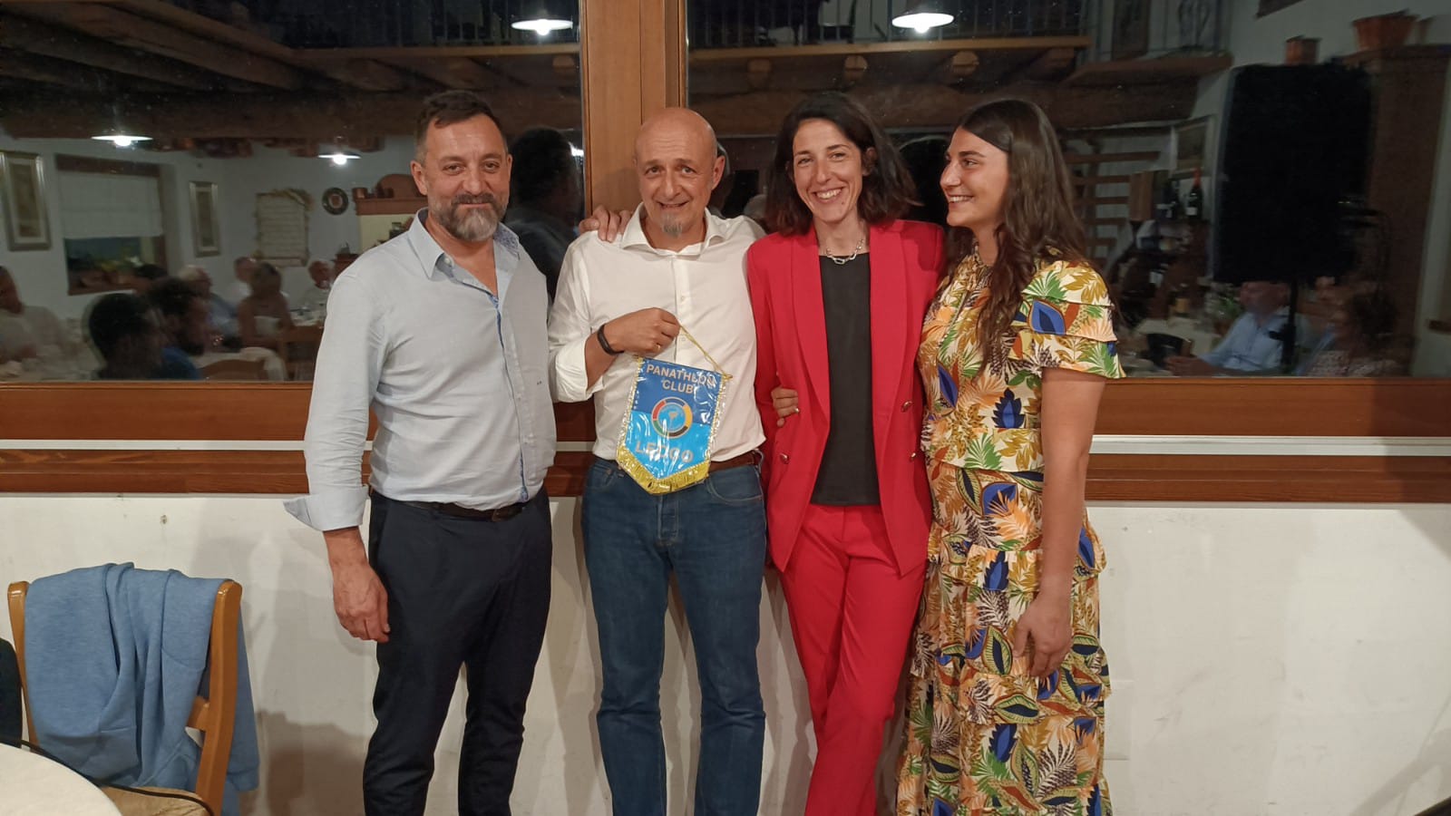 da sinistra Andrea Mauri, Fabrizio "Bicio" Ranieri, Masha Maiorano e Giulia Valsecchi
