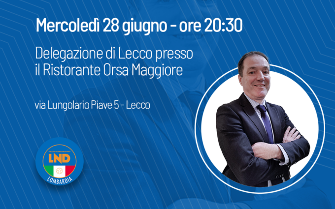 Domani la riunione di fine anno delle società della Delegazione di Lecco