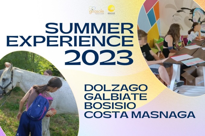 Aperte le iscrizioni per la Summer Experience nei Comuni di Bosisio Parini, Costa Masnaga, Dolzago e Galbiate