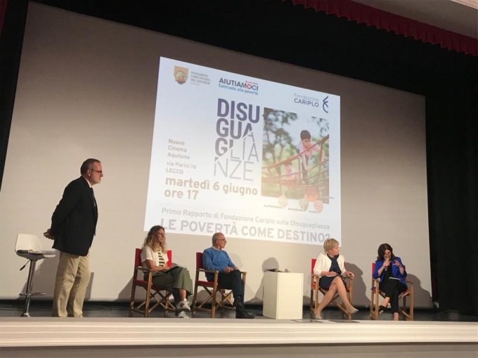 Le povertà come destino? Il primo rapporto di Fondazione Cariplo sulle disuguaglianze presentato a Lecco