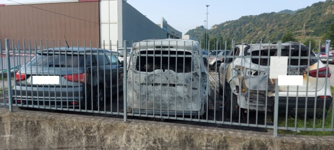 auto a fuoco