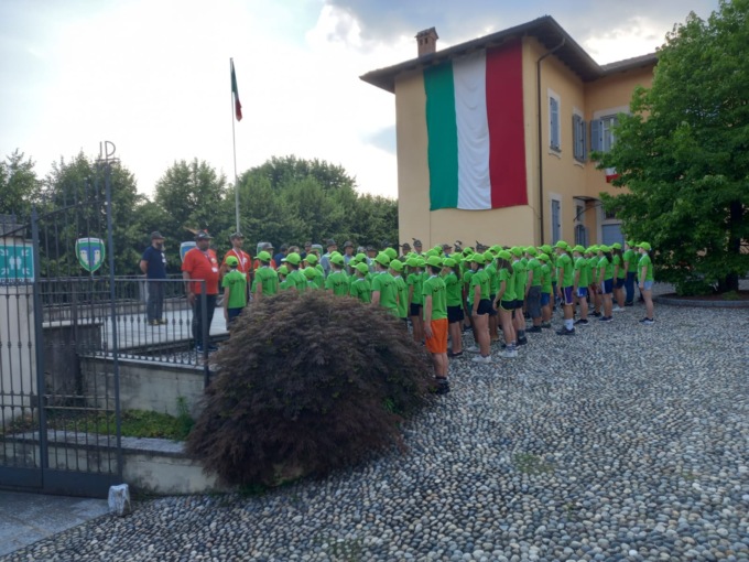 Campi scuola degli alpini di Lecco a Calco e al Cazzaniga-Merlini