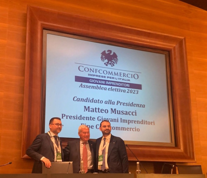 Mattia Maddaluno confermato nel Direttivo nazionale del Gruppo Giovani di Confcommercio